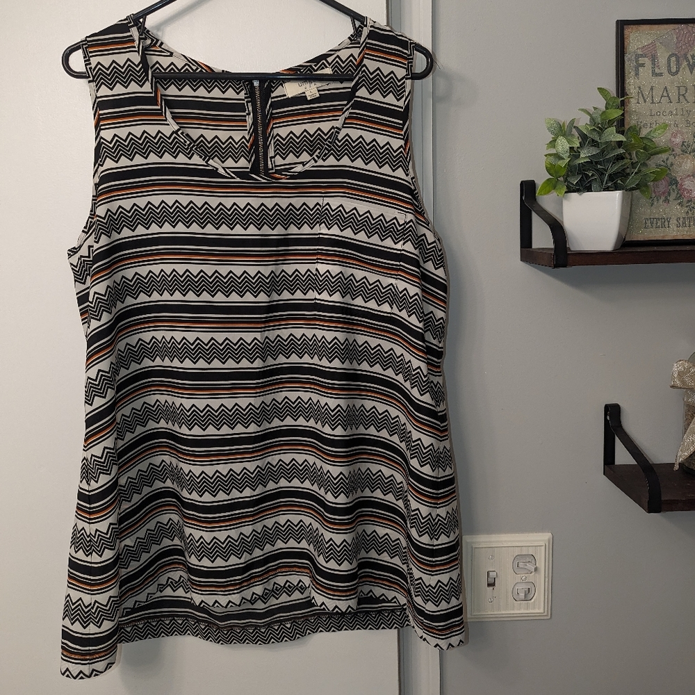 Aztec Patterned Blouse